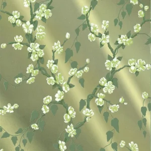 Behang Little Greene Archive Trails Sakura 1936 Metal Lustre Veilige Betaling