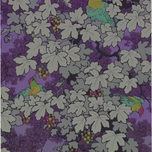 Premium Behang Little Greene Archive Trails Vine 1932 Rouge