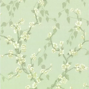 Koopje Behang Little Greene Archive Trails Sakura 1936 Fawn