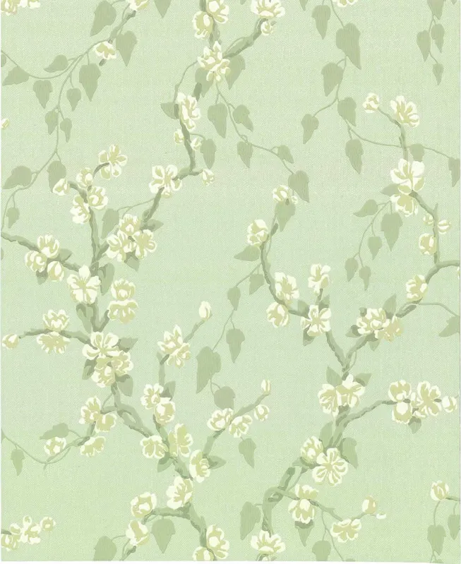 Koopje Behang Little Greene Archive Trails Sakura 1936 Fawn