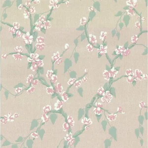 Speciale Aanbieding Behang Little Greene Archive Trails Sakura 1936 Petal
