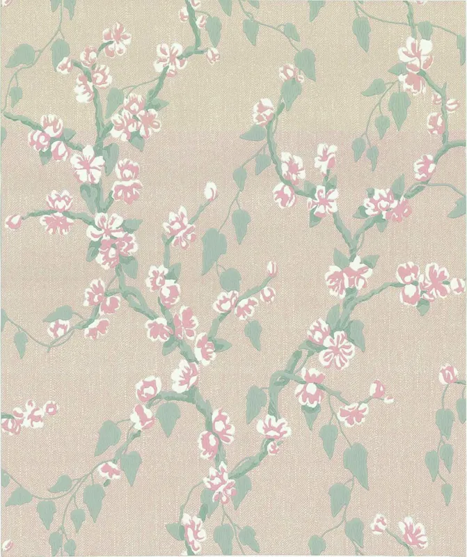 Speciale Aanbieding Behang Little Greene Archive Trails Sakura 1936 Petal