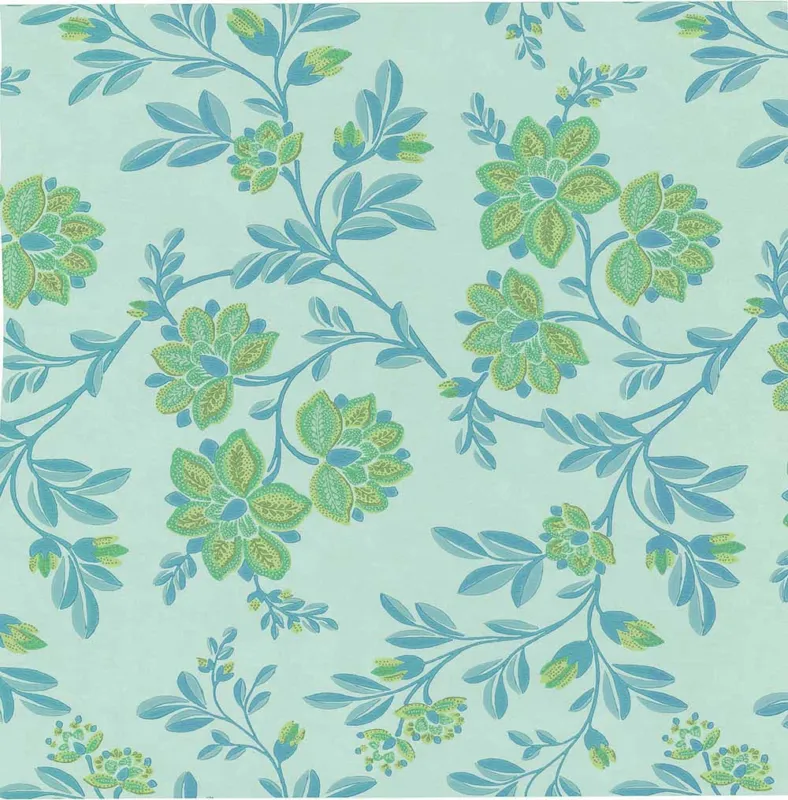 Behang Little Greene Archive Trails Stitch 1940 Loch Gecertificeerd
