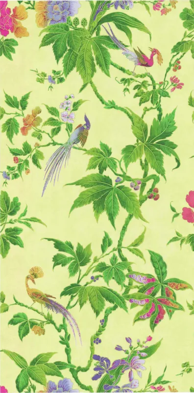 Exclusieve Aanbieding Behang Little Greene Archive Trails Paradise 1940 Sunrise