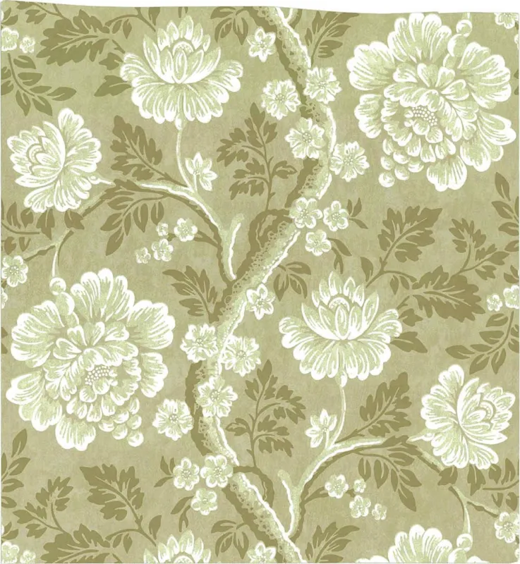 Finale Uitverkoop Behang Little Greene Archive Trails Gustav 1875 Mudan