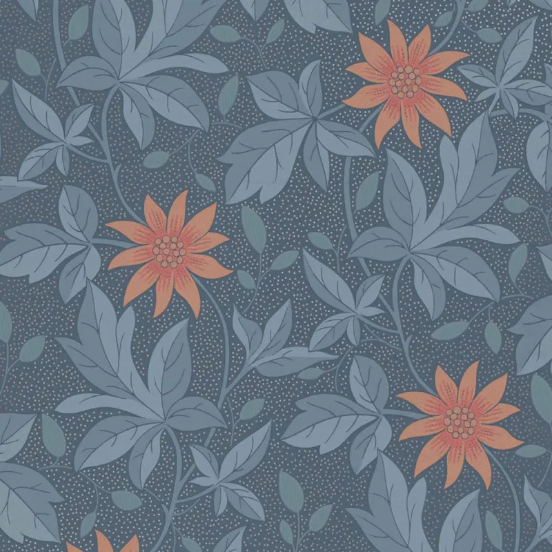 Behang Little Greene Archive Trails II Monroe Night Flower Beperkte Voorraad