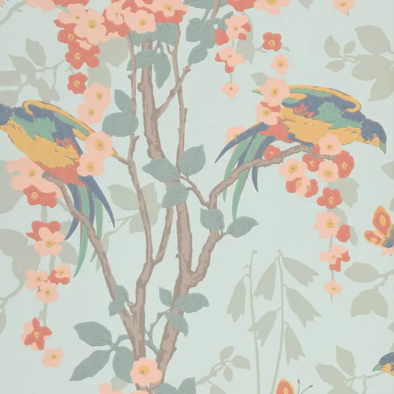Behang Little Greene Archive Trails II Loriini Jolie Alleen Vandaag