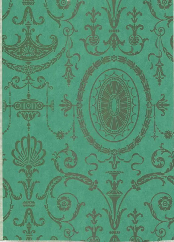 Behang Little Greene London Wallpapers IV Pall Mall 1950 Canton Gold Flitsaanbieding