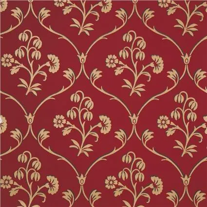 Direct Beschikbaar Behang Little Greene London Wallpapers IV Cranford 1765 Cherry Gold