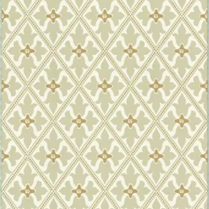 Behang Little Greene London Wallpapers IV Bayham Abbey 1880 Meteor Alleen Vandaag
