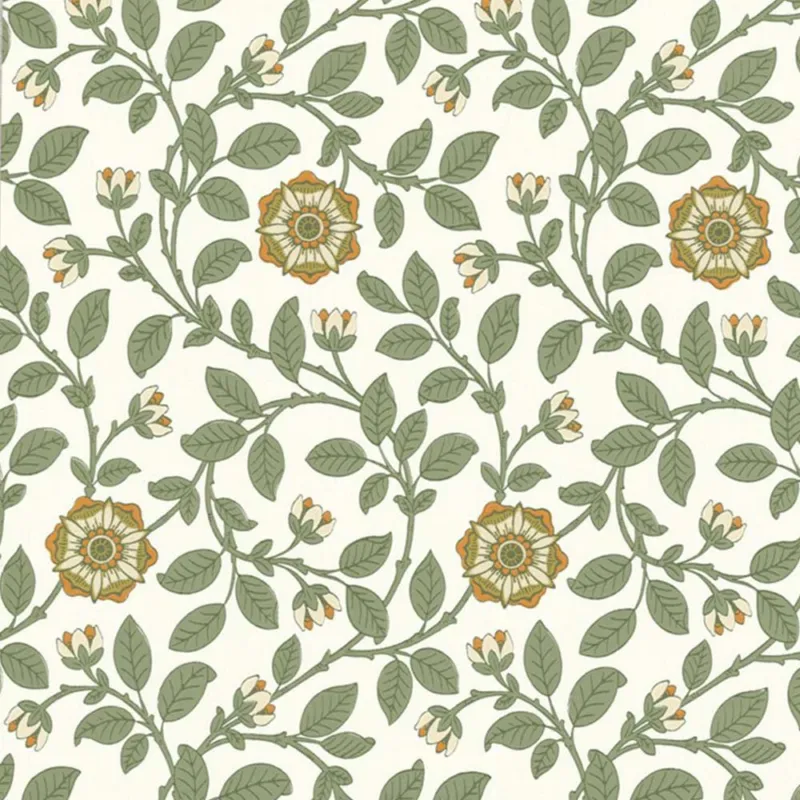 Behang Little Greene London Wallpapers IV Richmond Green 1880 Guinevere Dagaanbieding