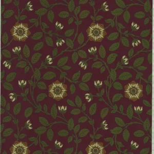 Voordeelprijs Behang Little Greene London Wallpapers IV Richmond Green 1880 Revival Red