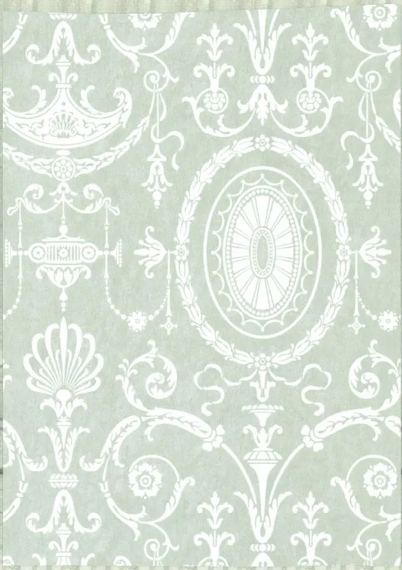 Behang Little Greene London Wallpapers IV Pall Mall 1950 Brume Actieprijs