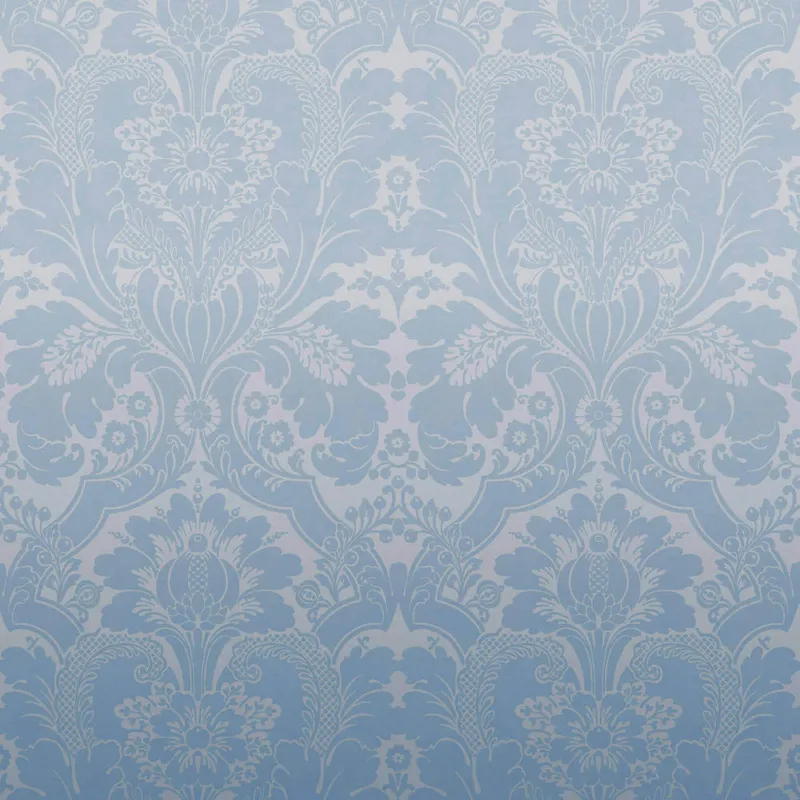 Gecertificeerd Behang Little Greene London Wallpapers V St James Park Cobalt Fade