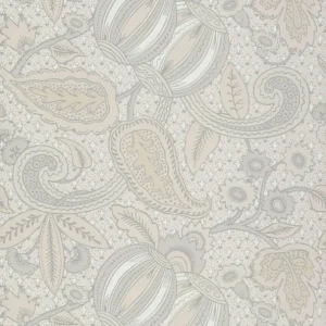 Speciale Aanbieding Behang Little Greene National Trust Papers Pomegranate Grey Scale