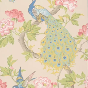 Premium Behang Little Greene National Trust Papers Pavona Hazel