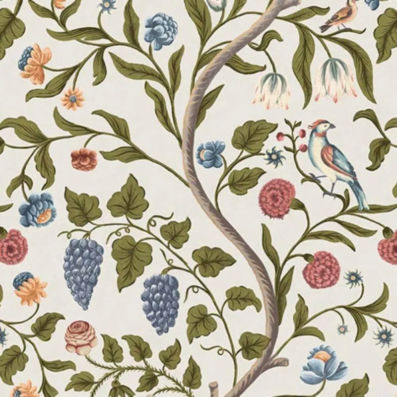 Beperkte Voorraad Behang Little Greene National Trust Papers II Mandalay Ceviche