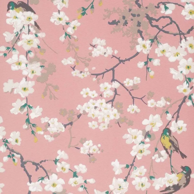 Lage Prijs Behang Little Greene National Trust Papers II Massingberd Blossom Oriental
