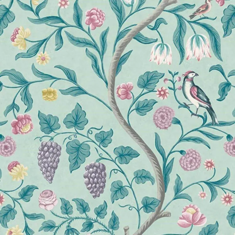 Finale Uitverkoop Behang Little Greene National Trust Papers II Mandalay Archipelago