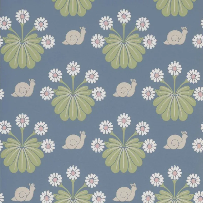Behang Little Greene National Trust Papers II Burges Snail Juniper Koop Online