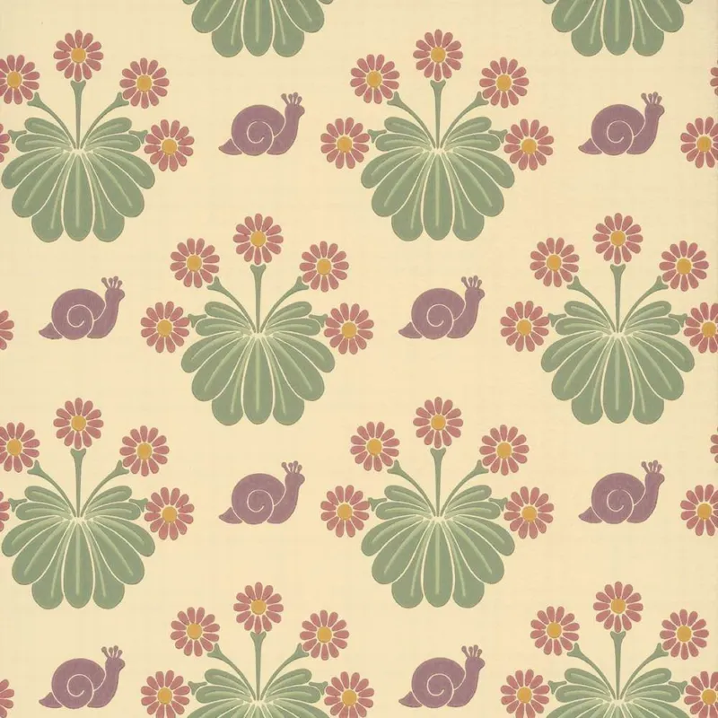 Behang Little Greene National Trust Papers II Burges Snail Travertine Veilige Betaling