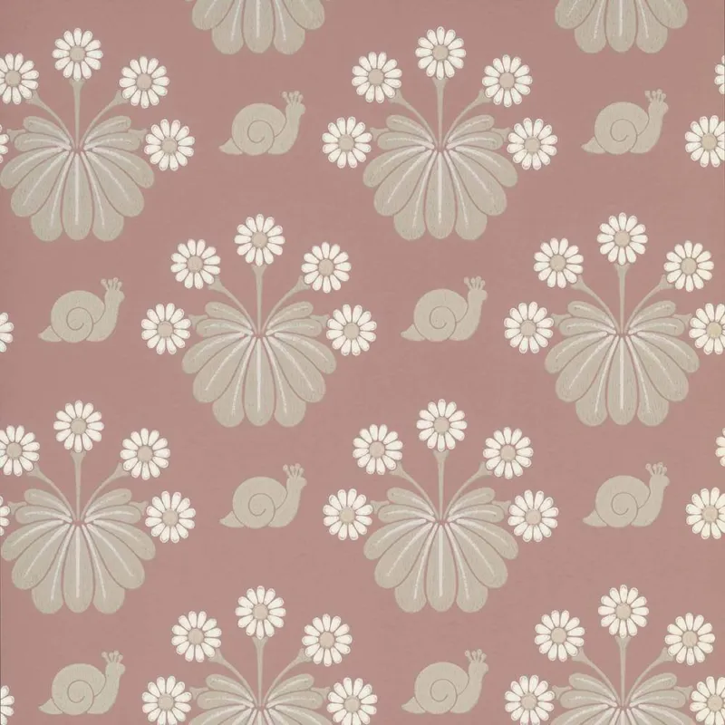 Behang Little Greene National Trust Papers II Burges Snail Rosie Laatste Kans
