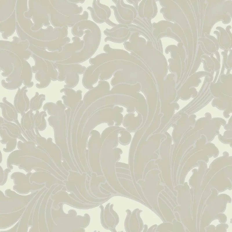 Aanbieding Behang Little Greene National Trust Papers II Tulip Pale Grey