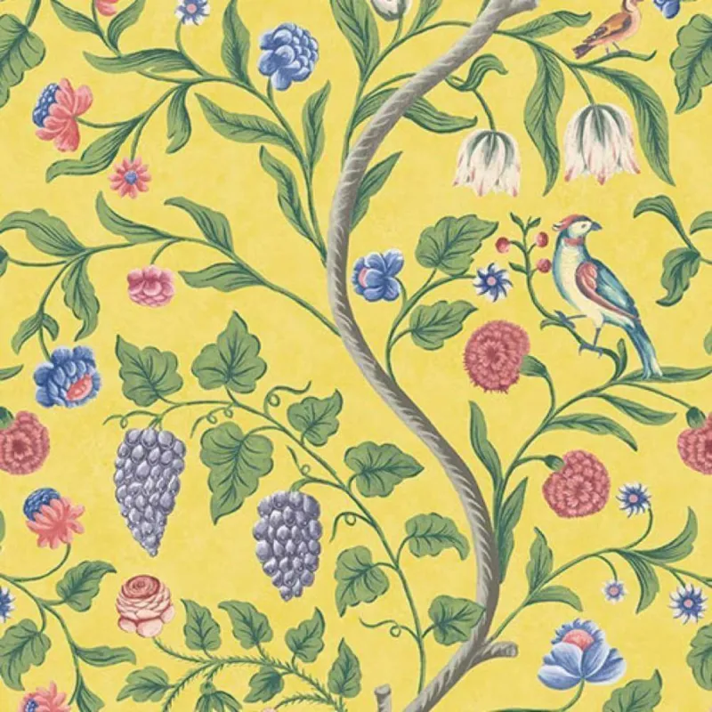 Behang Little Greene National Trust Papers II Mandalay Pollen Gecertificeerd