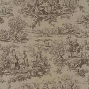 Behang Little Greene National Trust Papers III Lovers Toile Attic II Gratis Retour