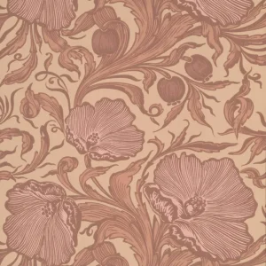 Actieprijs Behang Little Greene National Trust Papers III Poppy Trail Masquerade