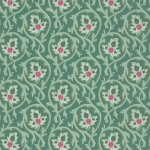 Snelle Levering Behang Little Greene National Trust Papers III Hoja Pleat