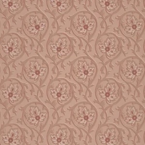 Behang Little Greene National Trust Papers III Hoja Hellebore Op = Op