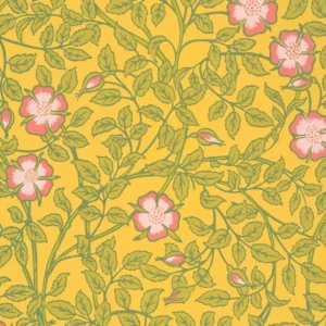 Premium Behang Little Greene National Trust Papers III Briar Rose Indian Yellow