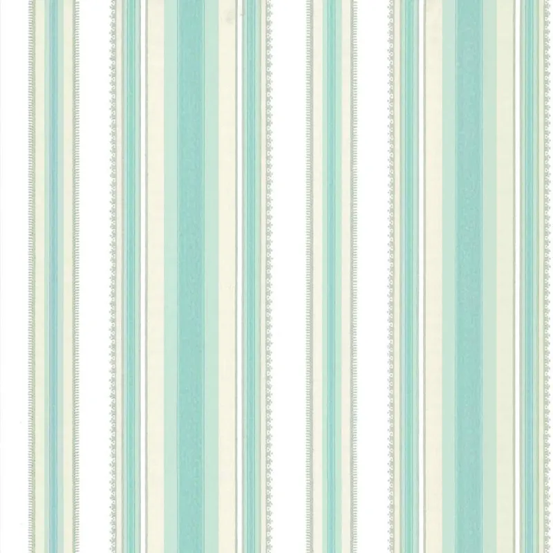 Behang Little Greene Painted Papers Colonial Stripe 1840 Classic Blue Gecertificeerd