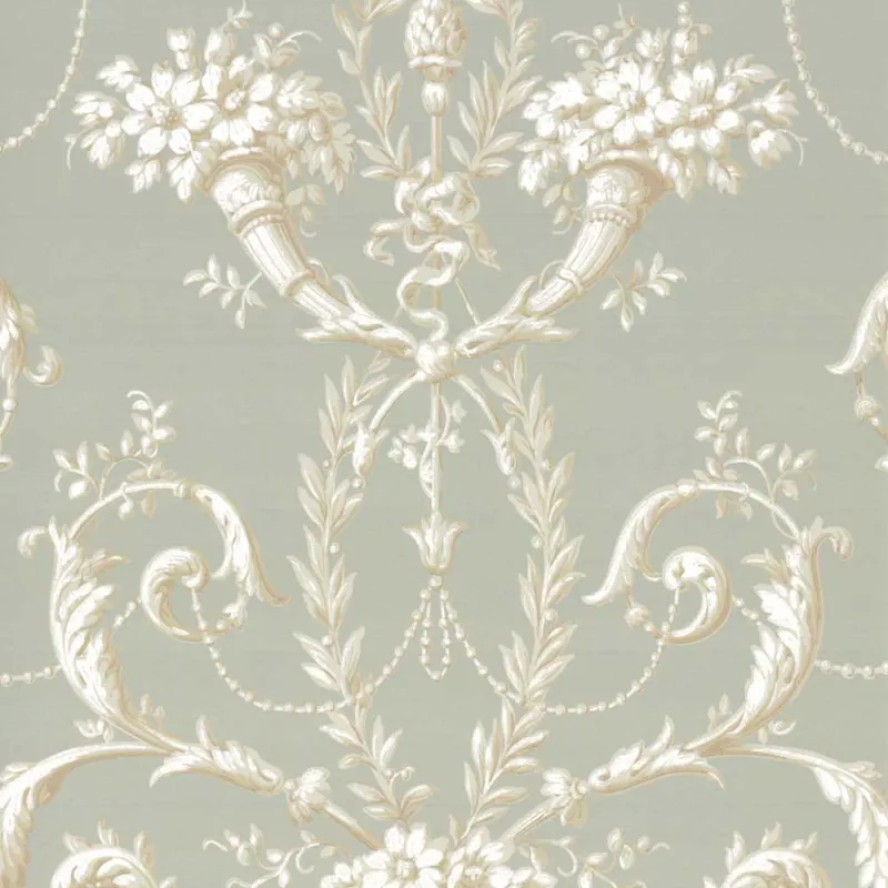 Nieuw Behang Little Greene Révolution Papers Versailles 1890 Royale