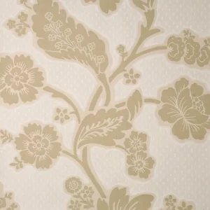 Laatste Versie Behang Little Greene Révolution Papers Stag Toile 1895 Chocolat
