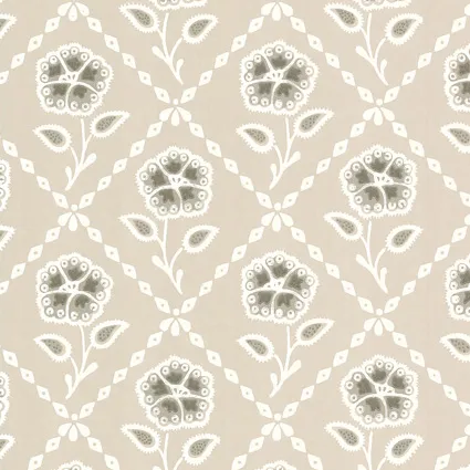 Populair Behang Little Greene Révolution Papers Whitehall 1740 Pebble