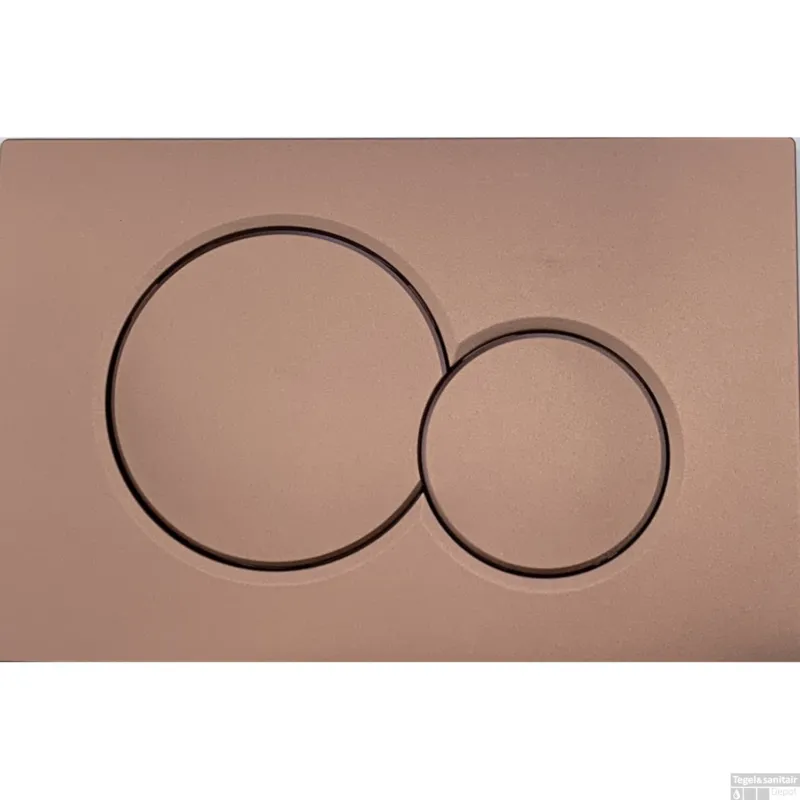 Bestseller Bedieningsplaat Sigma by Geberit Frontbediening Mat Koper