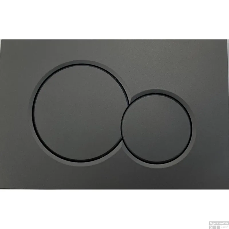 Actieprijs Bedieningsplaat Sigma by Geberit Frontbediening Mat Gunmetal