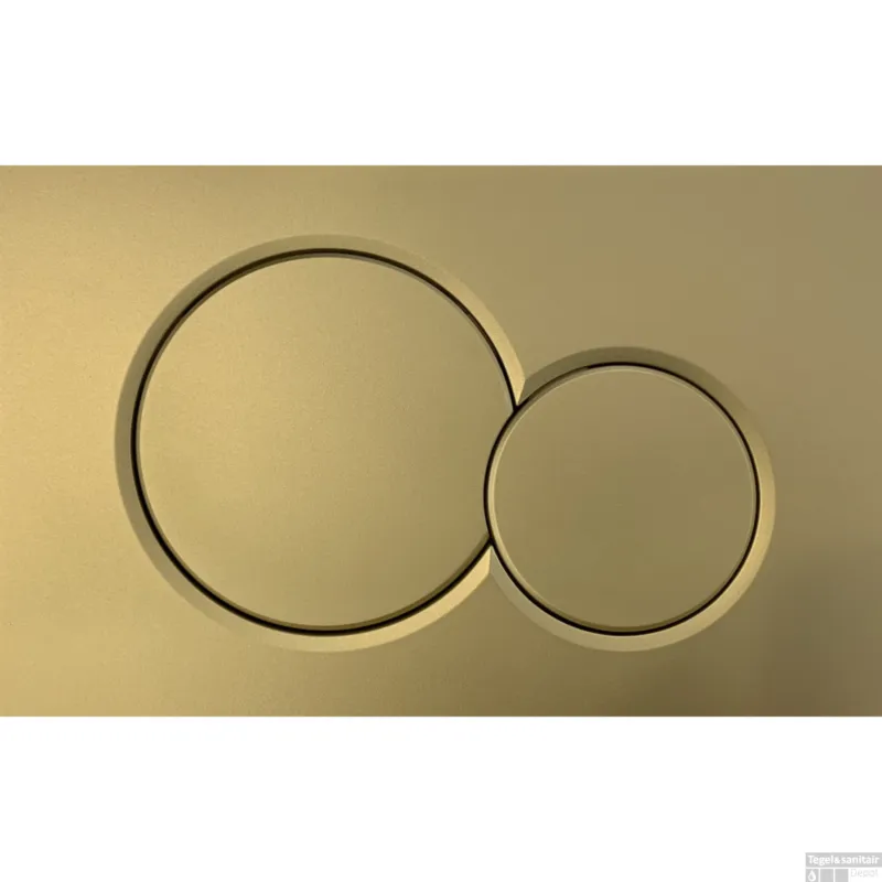 Must-Have Bedieningsplaat Sigma by Geberit Frontbediening Mat Goud