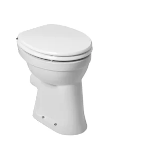 Toiletpot Wiesbaden Staand verhoogd +6 PK Wit Aanbieding