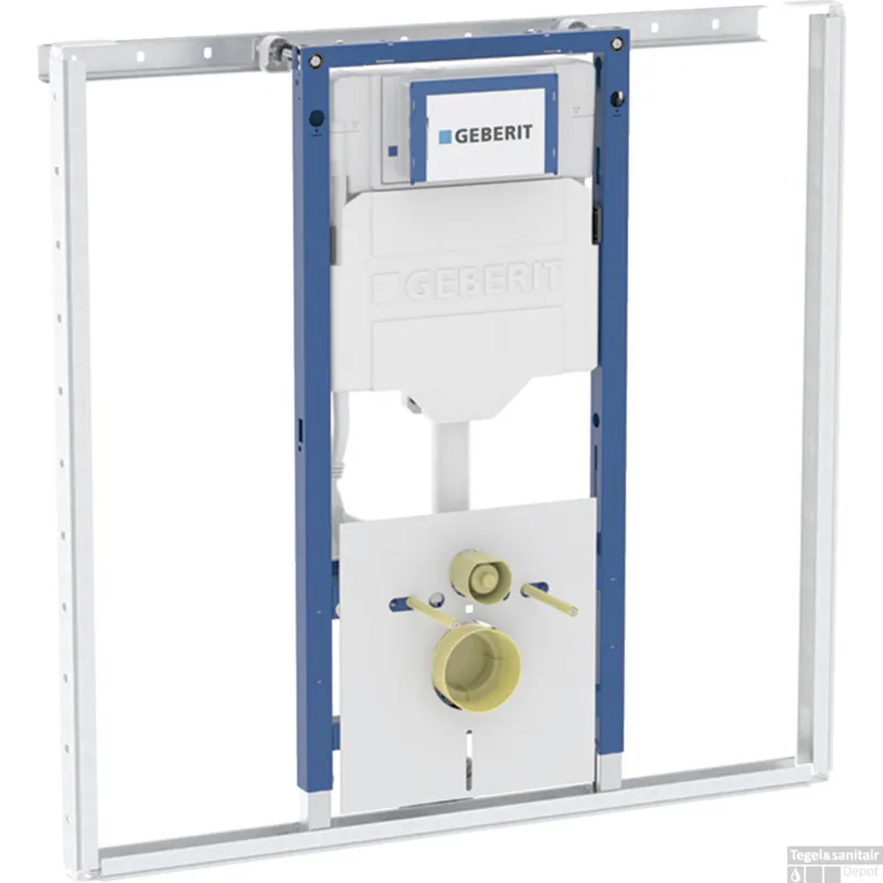 Direct Beschikbaar Wand-WC Geberit Duofix H112 cm Sigma 12 cm M.systeemprofiel Planchethoog