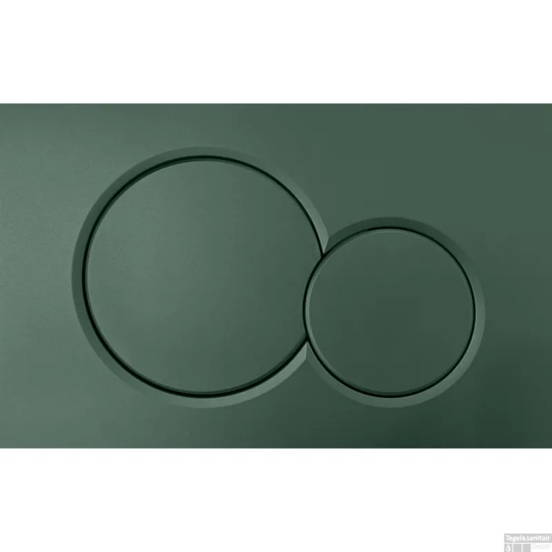 Bedieningsplaat Sigma by Geberit Frontbediening Mat Groen Nu Kopen