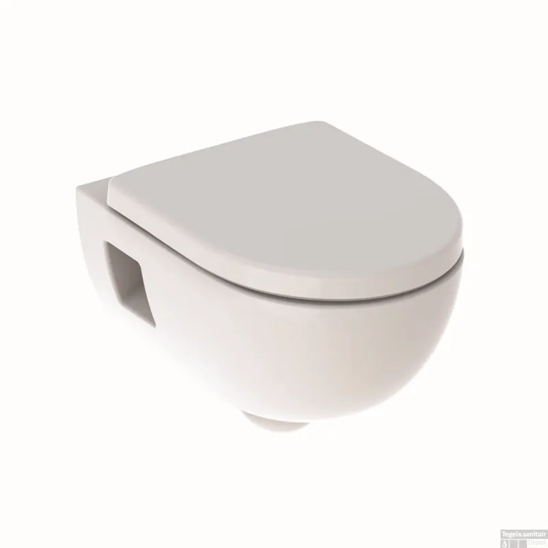 Dagaanbieding Wandcloset Geberit 300 WC-pack Rimfree Diepspoel Softclose Wit
