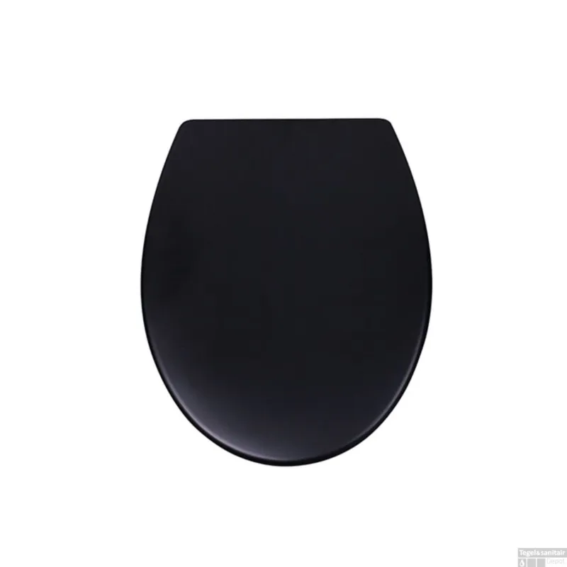 Toiletzitting BWS Soft-Close One Touch Zitting Inclusief Deksel Mat Zwart Shop Nu