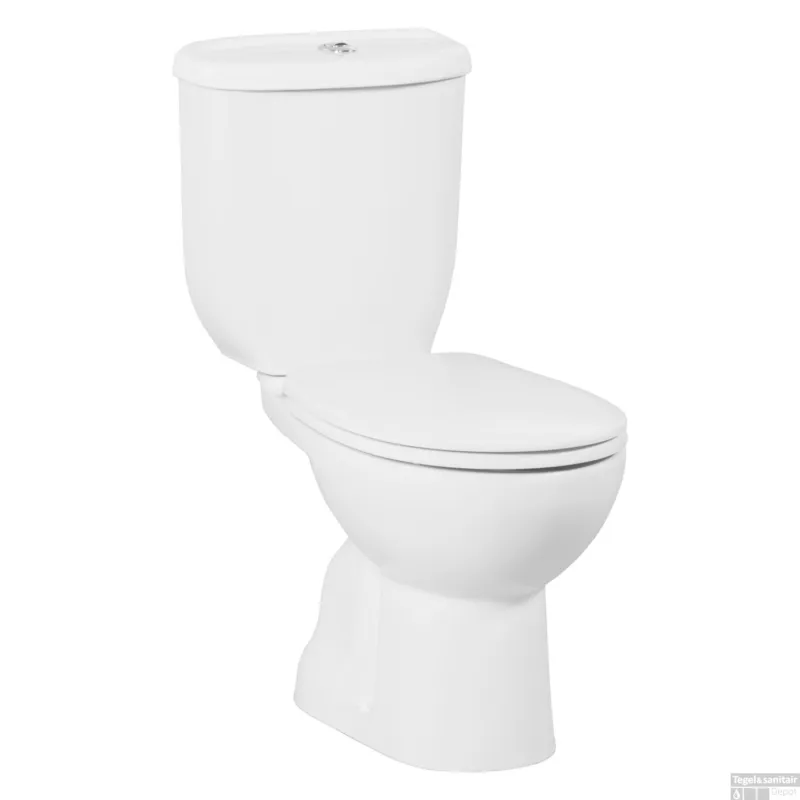 Toiletpot Staand BWS Sedef Onder Aansluiting Wit Hete Deal