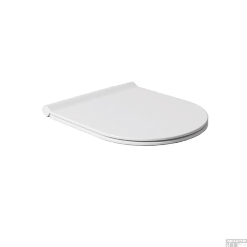 Betrouwbaar Toiletzitting Salenzi Form Slim Mat Wit