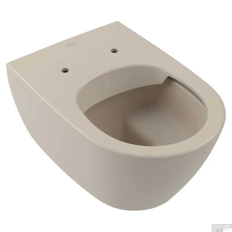 Snelle Levering Wandcloset Villeroy & Boch Subway 2.0 Diepspoel Zonder Spoelrand Mat Almond