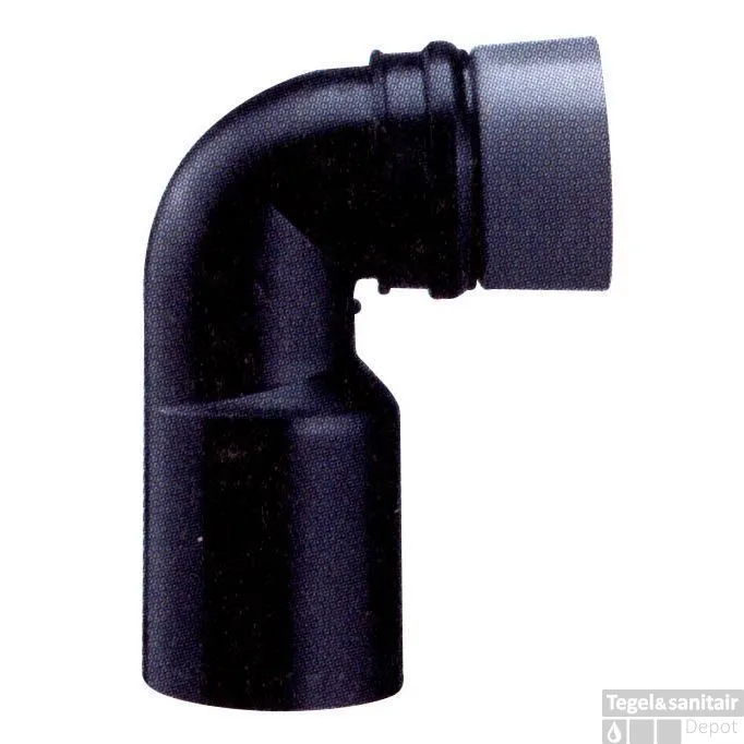 Lage Prijs PE aansluitbocht 90-110 mm