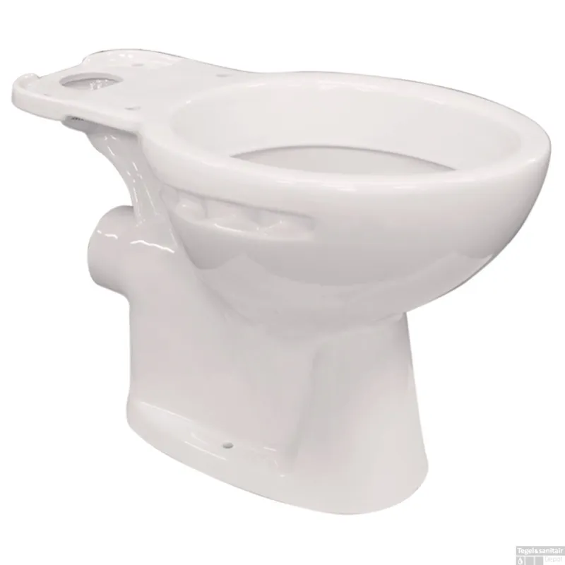 Fabrieksprijs Vrijstaande Toiletpot Van Marcke ISIFIX Muuraansluiting (H(PK) 18 cm Wit